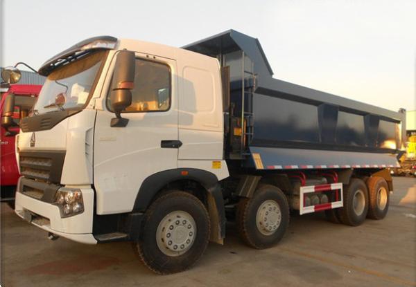 Good Condition Used 6*4 Sinotruck HOWO Mining Tipper Truck White Tire Design
