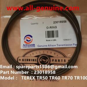 Quality ALLISON TRANSMISSION 23018958 O RING TEREX TR35A 3305F 3305G 3305K 3305B RTD GENUINE PARTS wholesale