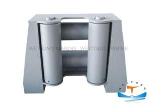 Quality Cast Steel Marine Mooring Equipment Fairlead Four Rollers Connical Type Or Cylinder Type wholesale