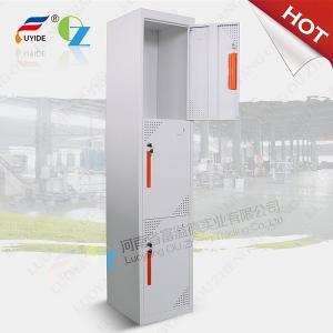 Quality Three door steel locker FYD-G003,H1850XW380XD450mm,KD structure, 3 handle,3 lock wholesale