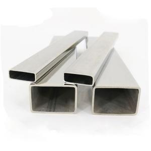 Warehouse 316L Square Stainless Steel Tube Building Materials Ss Pipe ASTM A554