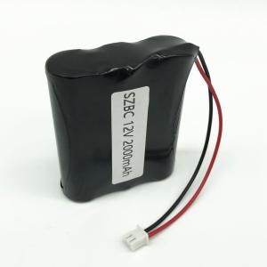 Quality 12V 2000mAh 24Wh 18650 Rechargeable Battery Pack wholesale
