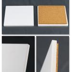 White Sublimation Coaster Blanks Square Ceramic Coaster For Sublimation Photo