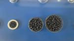 Black / Gray SI3N4 Ceramic Ball Durable Material For Industrial
