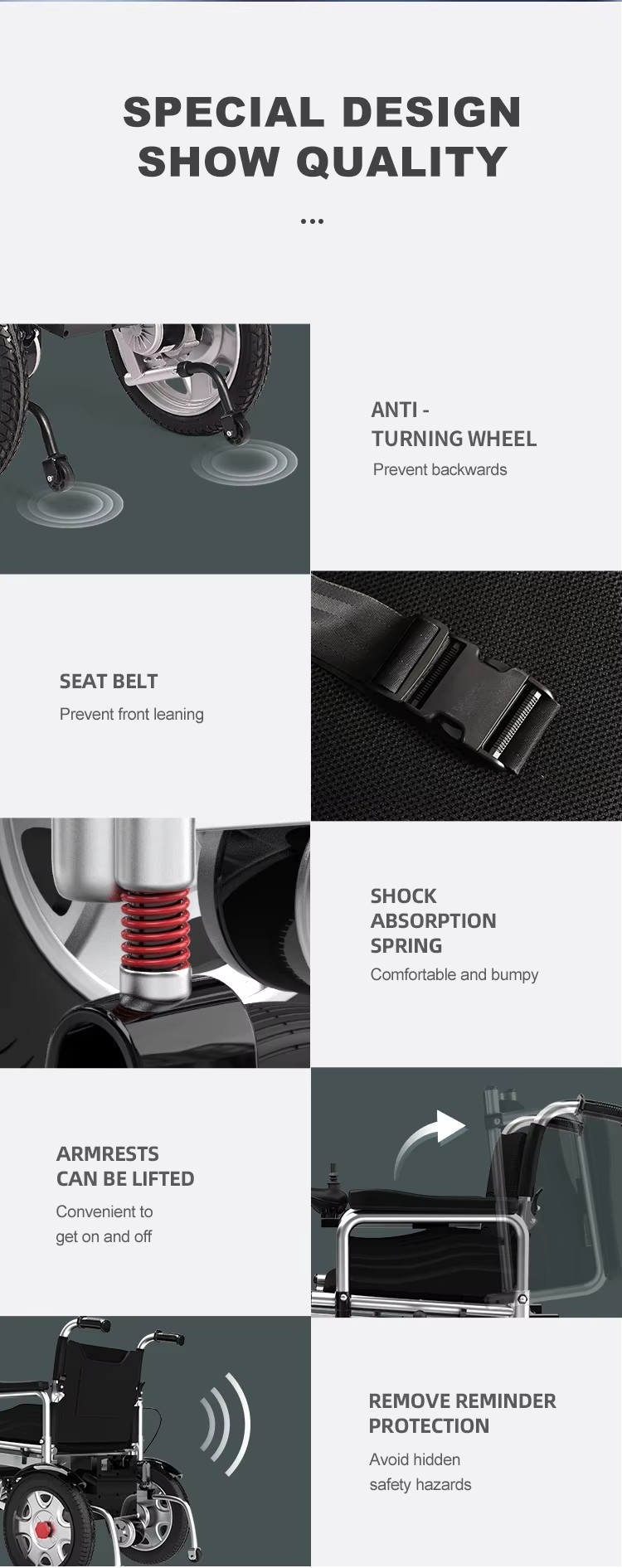 Elderly Travel Portable Folding Mobility Scooter Handicapped Electric Mobility Scooter For Adults