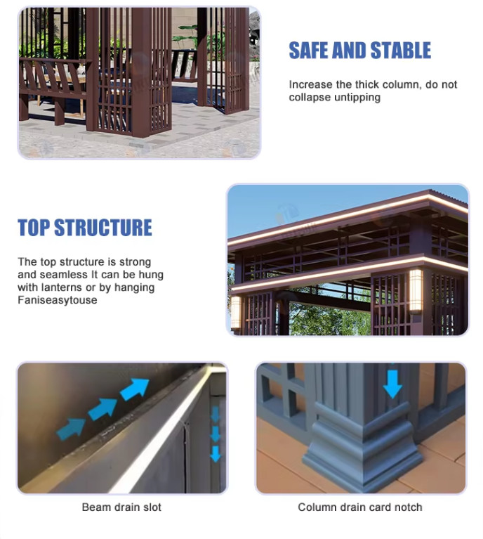 Durable Aluminum Pergolas with Smart Rain Protection – Low Maintenance Outdoor Solutions