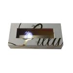 factory direct sell tuck eyelash pvc window color box Luxury foldable eyelash