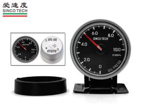 Quality Digital LED 60mm Oil Pressure Gauge / Universal Oil Pressure Gauge KPA Unit Display wholesale