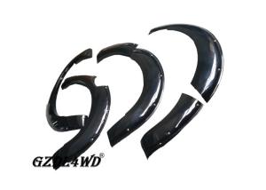 Quality Nissan Navara D23 Wheel Arch Flares , Np300 Fender Flares Nissan Frontier 4 Door wholesale