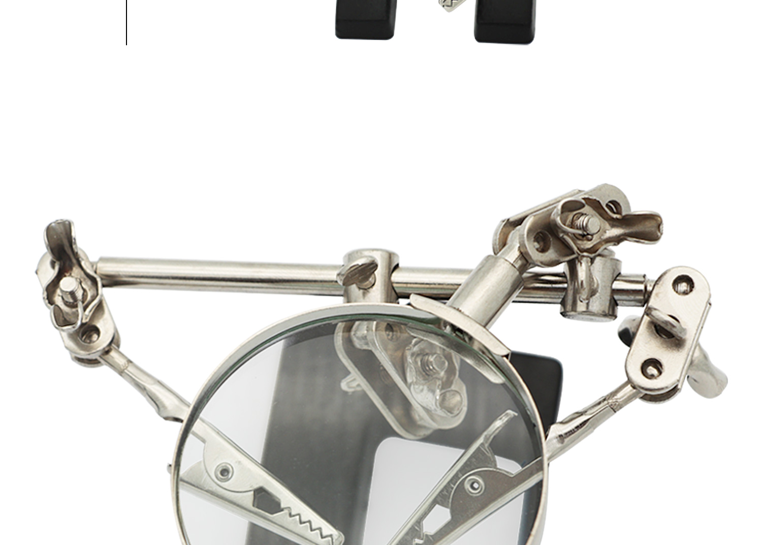 Worktable Welding Magnifier Electric Soldering Iron Shelf Base