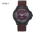 BARIHO Men's Quartz Watch With Gift Box Leather Band Jewelry Watch M132