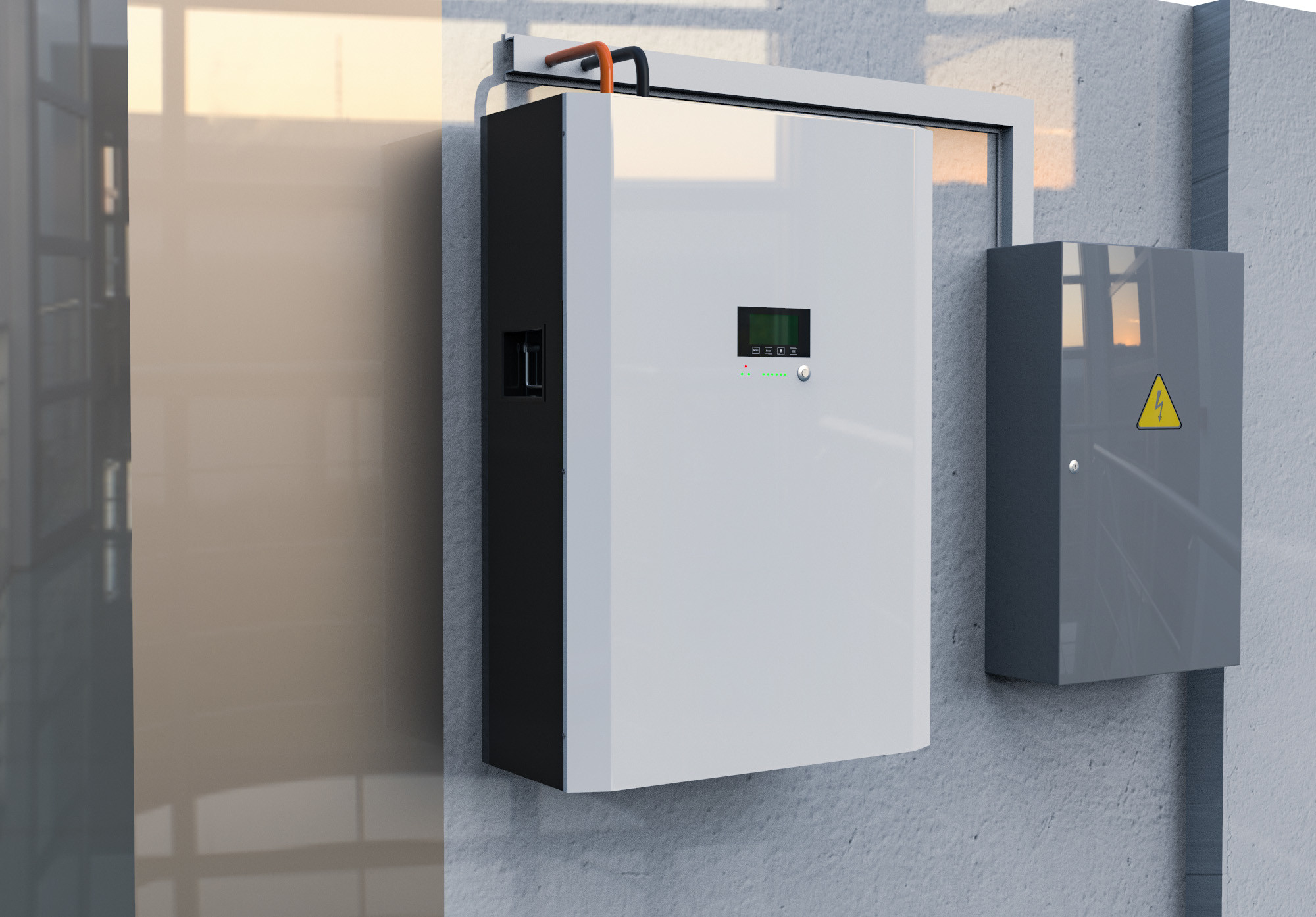 95% Charge / Discharge Efficiency Residential Energy Storage System IP20 Safety Protection
