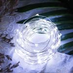 8 Modes Waterproof 33FT 100 LED Solar Powered Fairy Lights