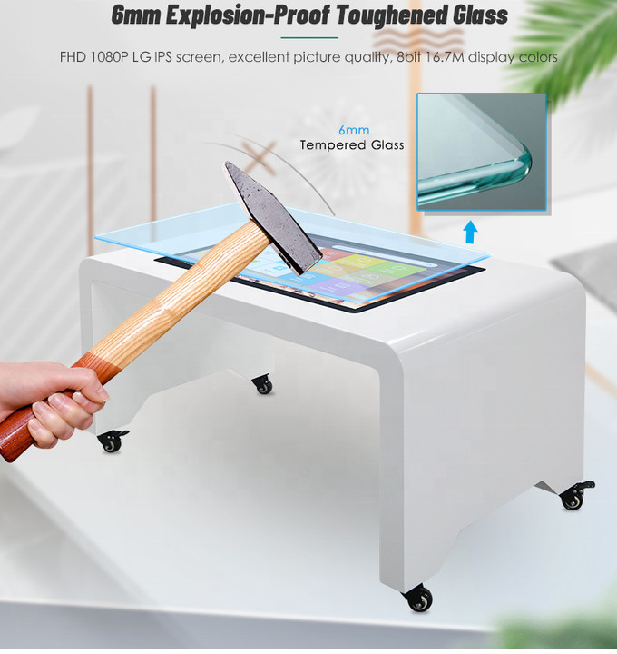 Digital Touch Screen Gaming Table 32'' 43'' LCD Capacitive Multi Touch