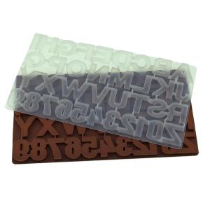 Quality BPA Free Non Stick Silicone Chocolate Mold Dishwasher Safe wholesale