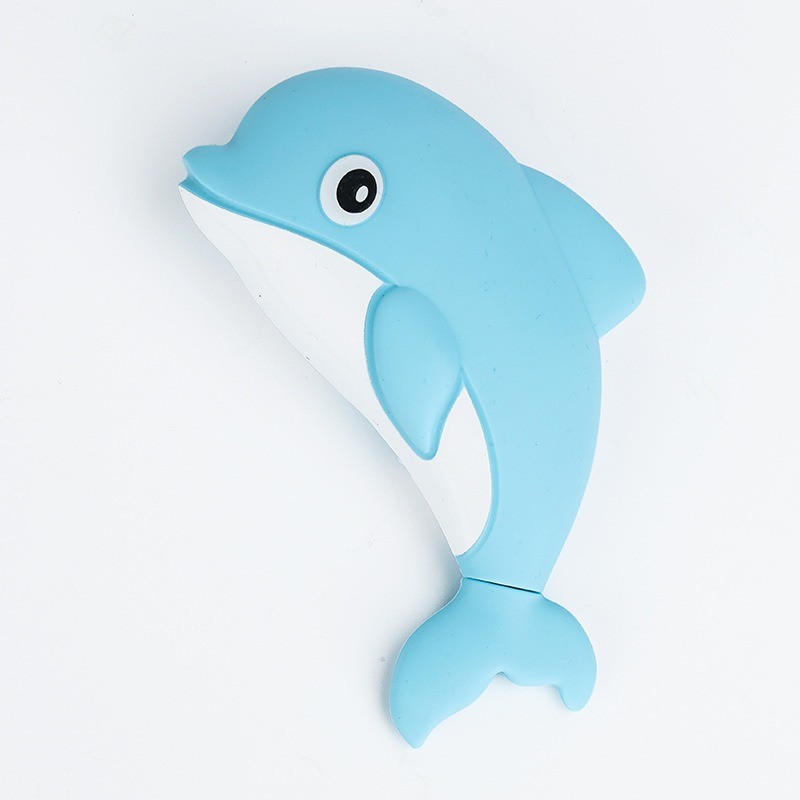 Dolphin Silicone Mold – Reusable Food-Grade BPA-Free Ice Cube Tray with Cute Dolphin Shape – Flexible Non-Stick Silicone Molds for Ice, Chocolate,