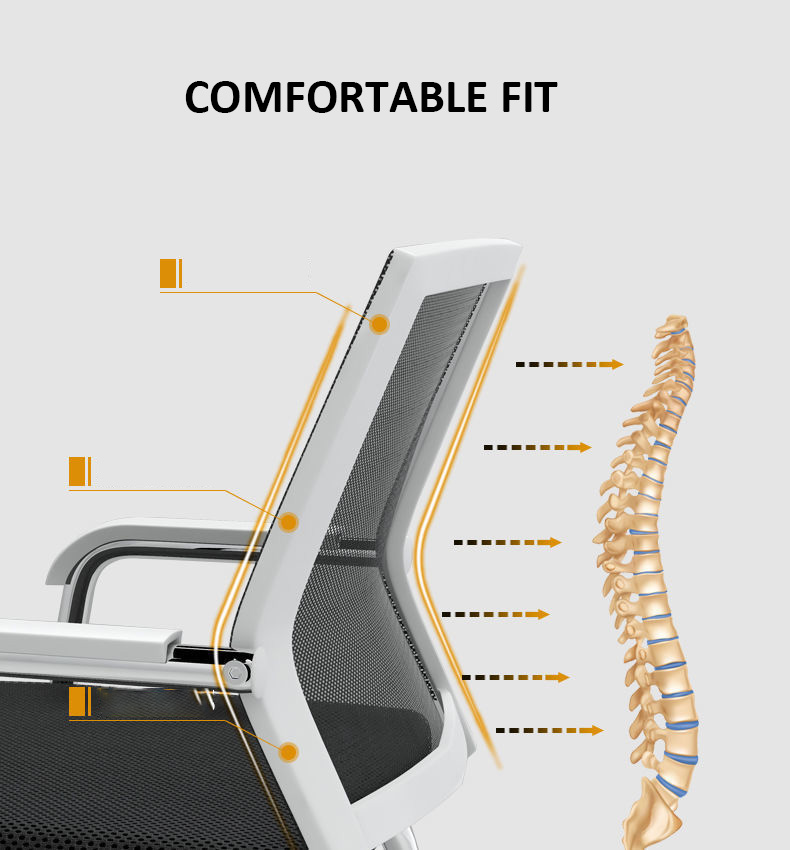 Height-Adjustable Lift Chair for Home Office Conference Student Dormitory Comfort