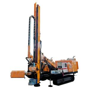 Quality 180m Depth Engineering Drilling Rig 125KW Engine Hydraulic Anchor Drilling Machine wholesale