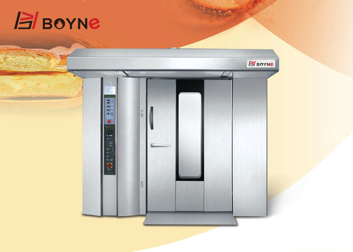 Energy Saving Industrial Rotray Oven Diesel 64 Trays Stainless Steel