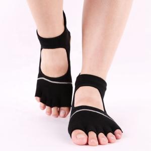 Quality Cotton Anti-Slip Soft Silicone Sole Dance Barre Ballet Pilates Sox Custom men Grip Yoga Socks for men wholesale