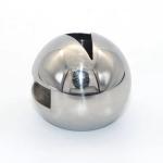V-Shaped Stainless Steel Valve Ball with Superior Mirror Polished Surface