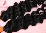 Virgin Human Loose Wave Indian Hair Extesions Thick Bottom 8"-30" Length