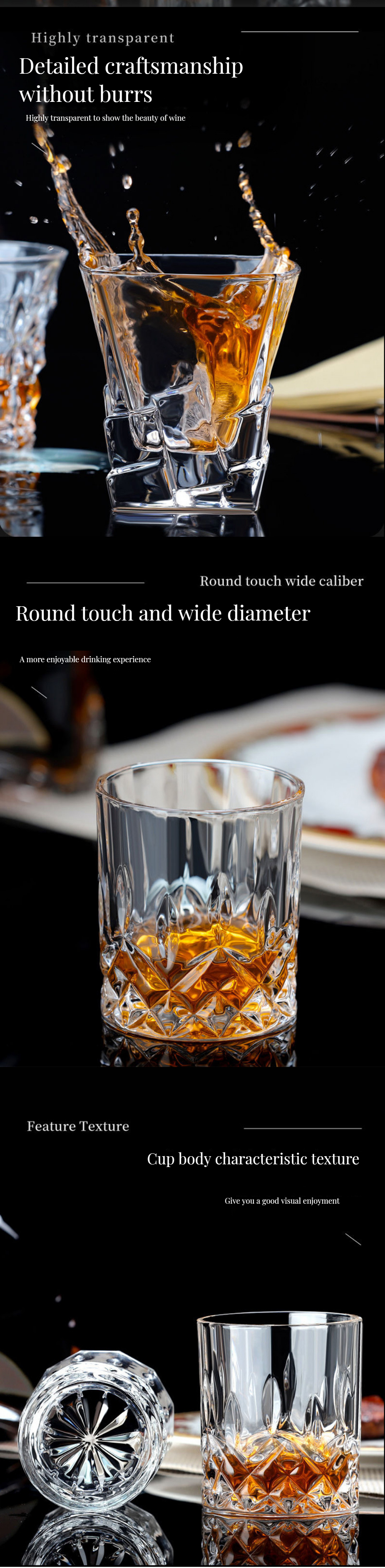 Whiskey Glass 2oz/50ml Custom Logo Small Bullet Shot Glass for Wine Sublimation Cups