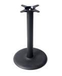 Cast Iron Fashionable Restaurant Table Bases 28''/41'' Height Black Powder