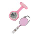Silicone Nurse Digital watch stretchable Buckle Medical Pocket Watch Doctor