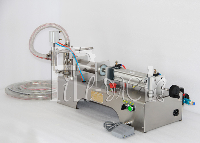 25bpm Pneumatic Paste Filling Machine Mineral Water Filling Machine With Foot Switch
