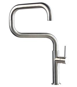Quality Stainless steel 304 material Griferias Cocina Deck Mounted Flexible Kitchen Touch Faucet With Swivel Spout Pipe wholesale