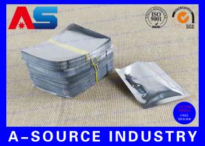 Quality Silver Standing Up Plastic Aluminium Foil Bag For Medication Blister Packs aluminium foil pouches wholesale