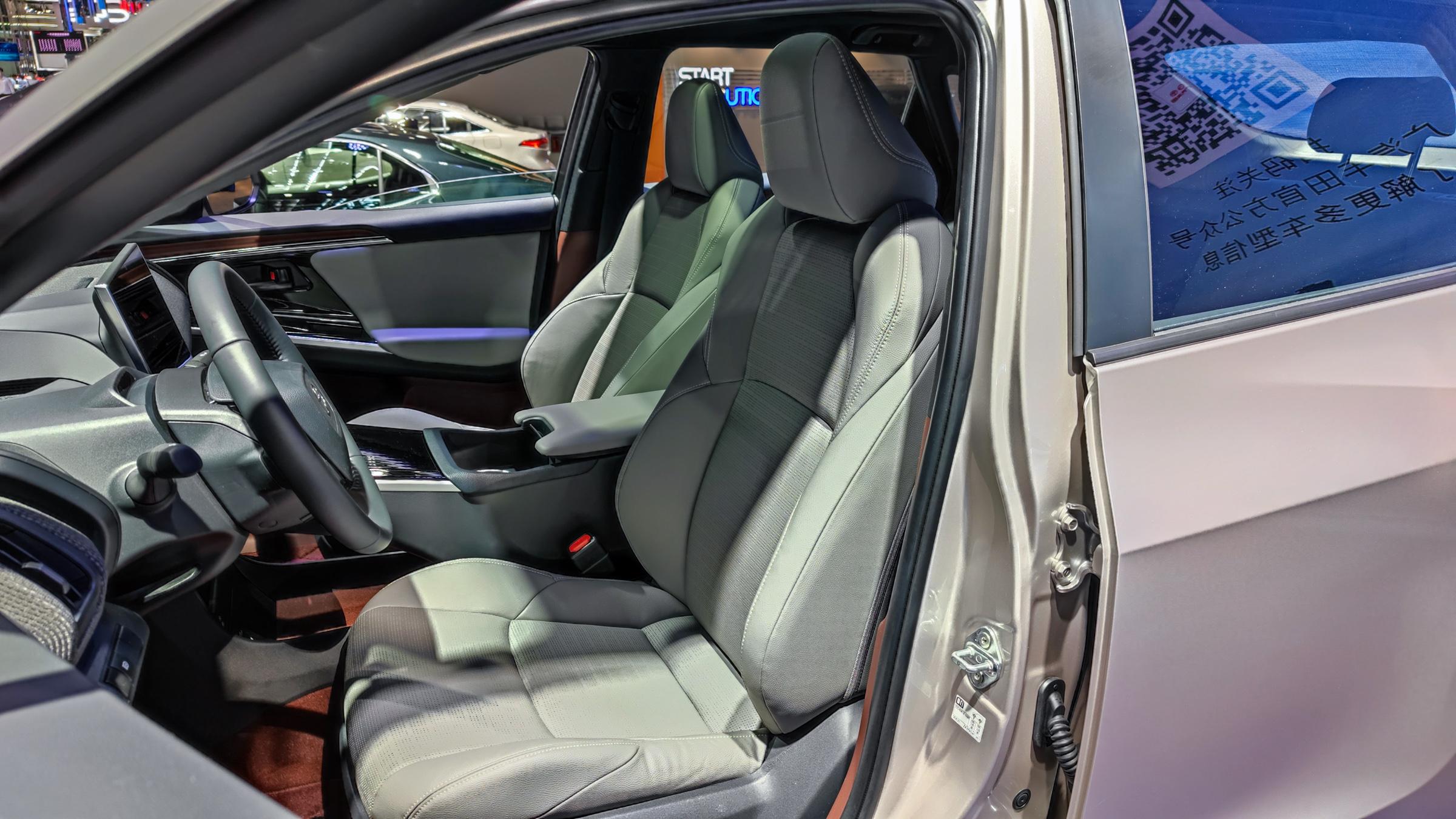 Energy Electric Cars 400-615 Km Endurance Midsize EV Car BZ4X Pro with 80KW Front Motor Power and 337NM Torque