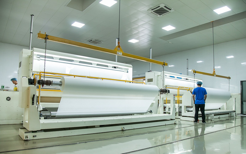 Width 300cm 75gsm Beauty Care Spunlace Nonwoven Fabric
