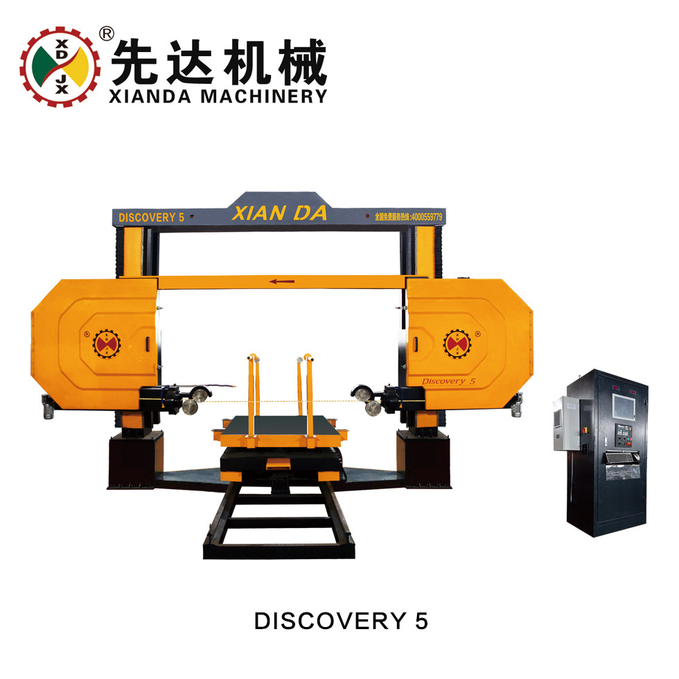 5 Axis CNC Stone Machine Diamond Wire Saw Machine For 3D Shapes