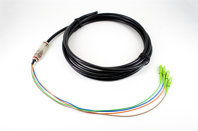 4 6 8 12 24 36 Core Outdoor Waterproof Armoured Fiber Optic Pigtail Patch Cord