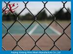 School Chain Link Fence / Hot Dipped Galvanized Chain Link Security Fence