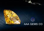 7mm Special Fancy Moissanite In Light Yellow For Nacklace , Rings