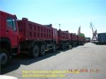 Mining Tipper Trucks 10 Wheel Construction Dump Truck WD615 Engine 336hp
