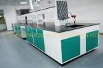 University anti aging science lab island bench epoxy resin chemical resistant