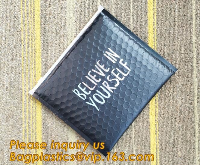 Cosmetic Pink Slider Padded Bag/Silver k Bag With Bubble,Padded Envelopes Cheap Aluminium Foil k Holographic
