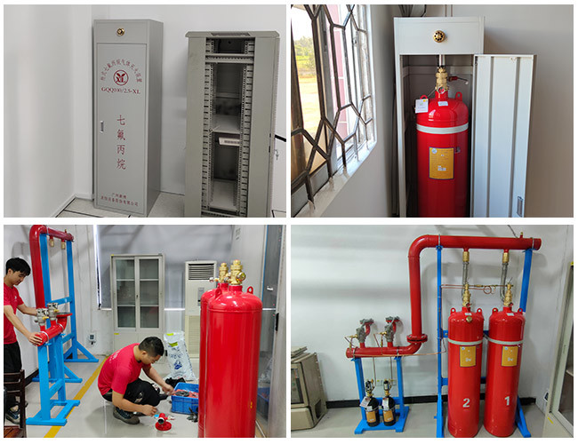 Hot Selling 30kg Hanging Type Novec1230 Agent Easy Fire Extinguisher For Wharf