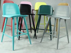 Quality modern club wood bar chair furniture wholesale