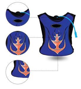Quality Mountain Bike Motorcycle Hydration Backpack 600D Polyester Material wholesale