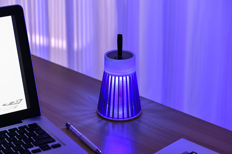 Electric Shock Led Mosquito Trap Lamp Bug Zapper for Home Insect Elimination and Prevention