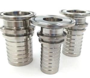 Quality SS304 3A Stainless Steel Hose Couplings 76mm 3 Inch Tri Clamp Fittings wholesale