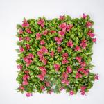 Rose Rattan Artificial Green Walls Wedding Decoration Dustproof