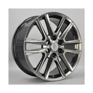 Quality Replica 6X139.7 Car Alloy Wheel Rims Lexus Toyota Land Cruiser Rims 110.5 wholesale