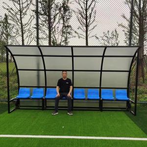 Quality Eco Friendly Non Slip Outdoor Stadium Bench Seating Ergonomic Design ISO CE SGS Fih Certified wholesale
