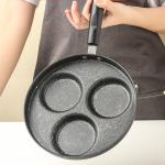 Hot Sale Medical Stone Kitchen Egg Cooking Fry Pan Round Shape Frying Pan Non